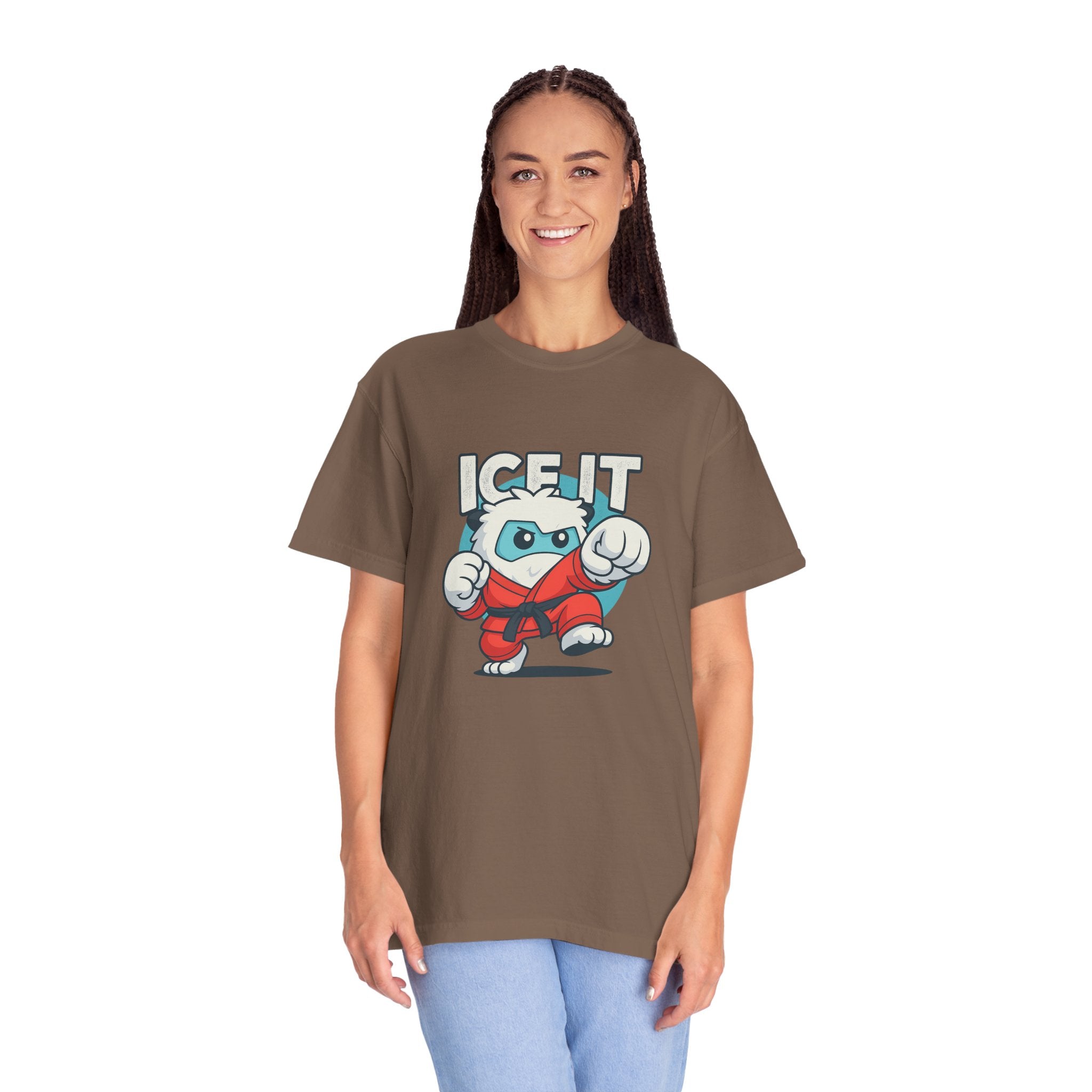 Martial Arts Yeti T-shirt Comfort Colors
