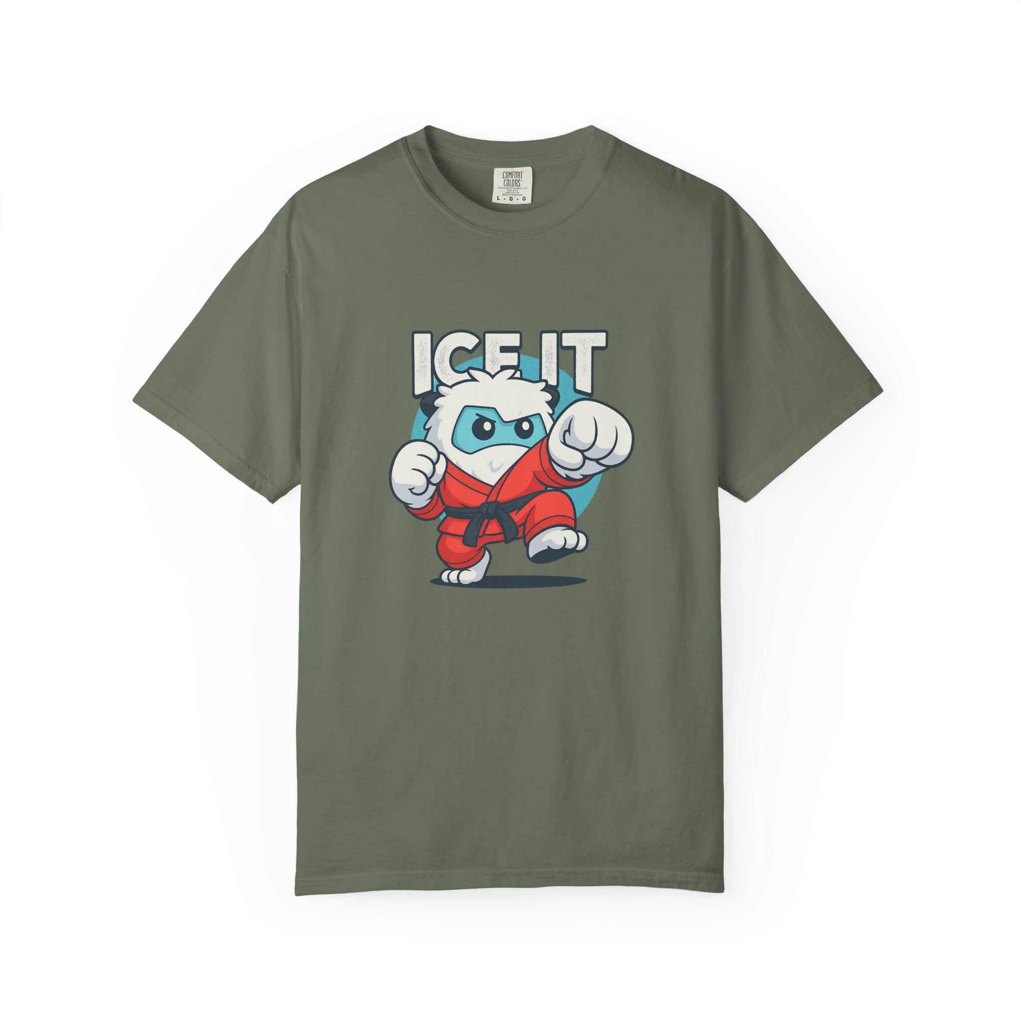Martial Arts Yeti T-shirt Comfort Colors