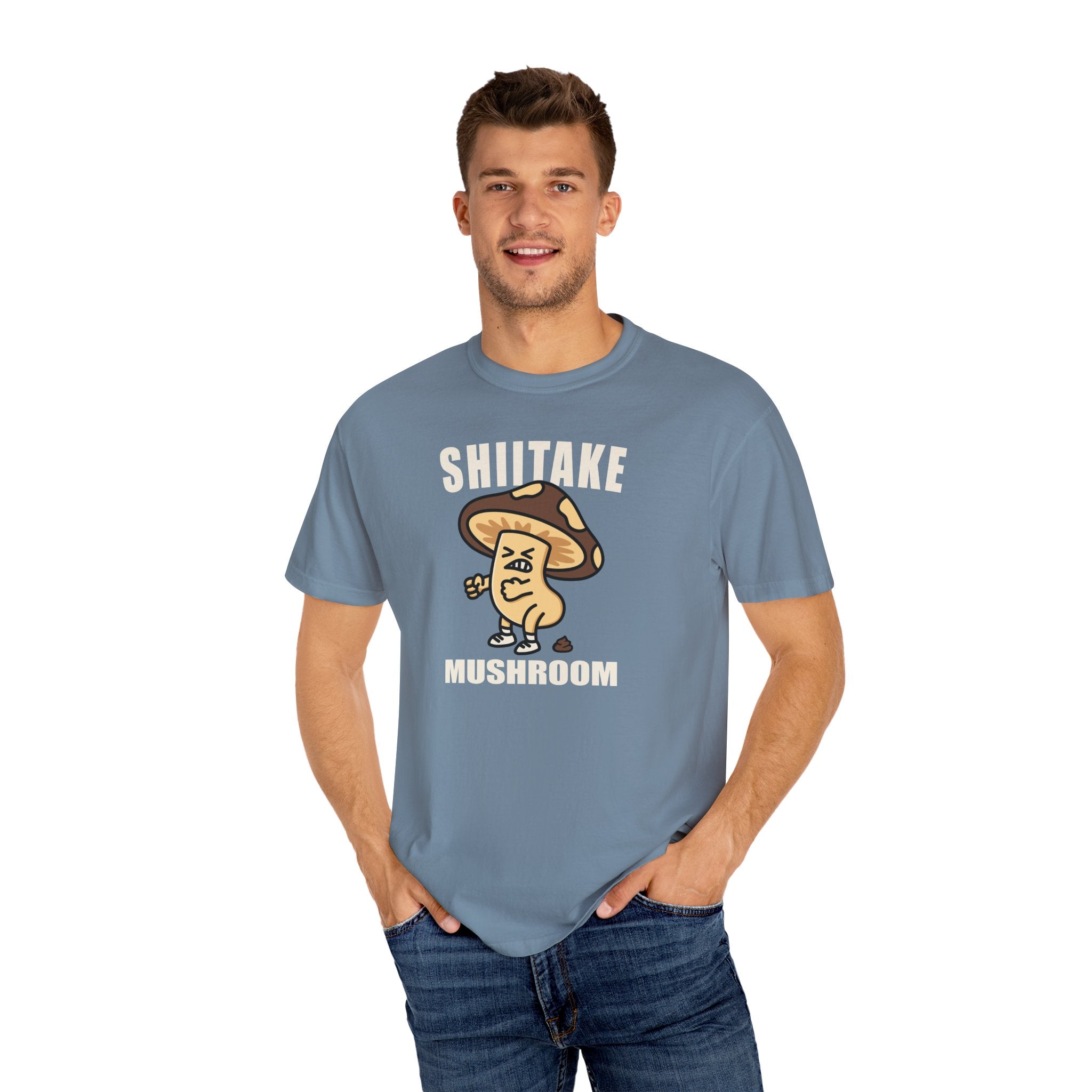 Shiitake Mushroom Cute Graphic T-Shirt