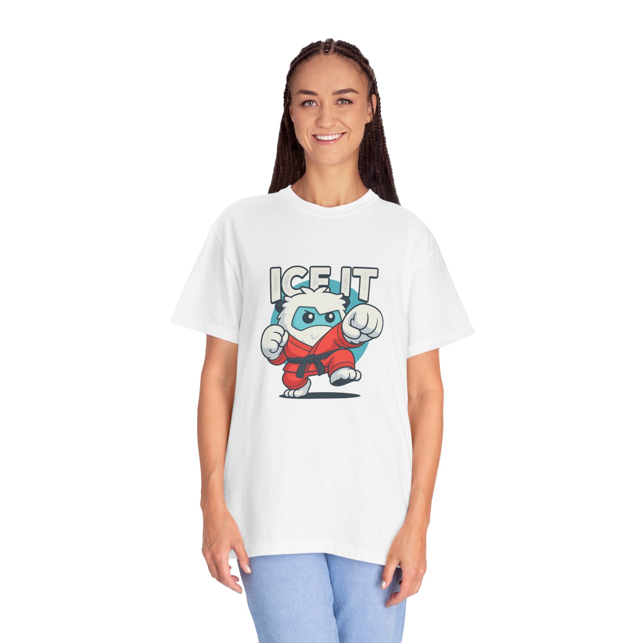 Martial Arts Yeti T-shirt Comfort Colors