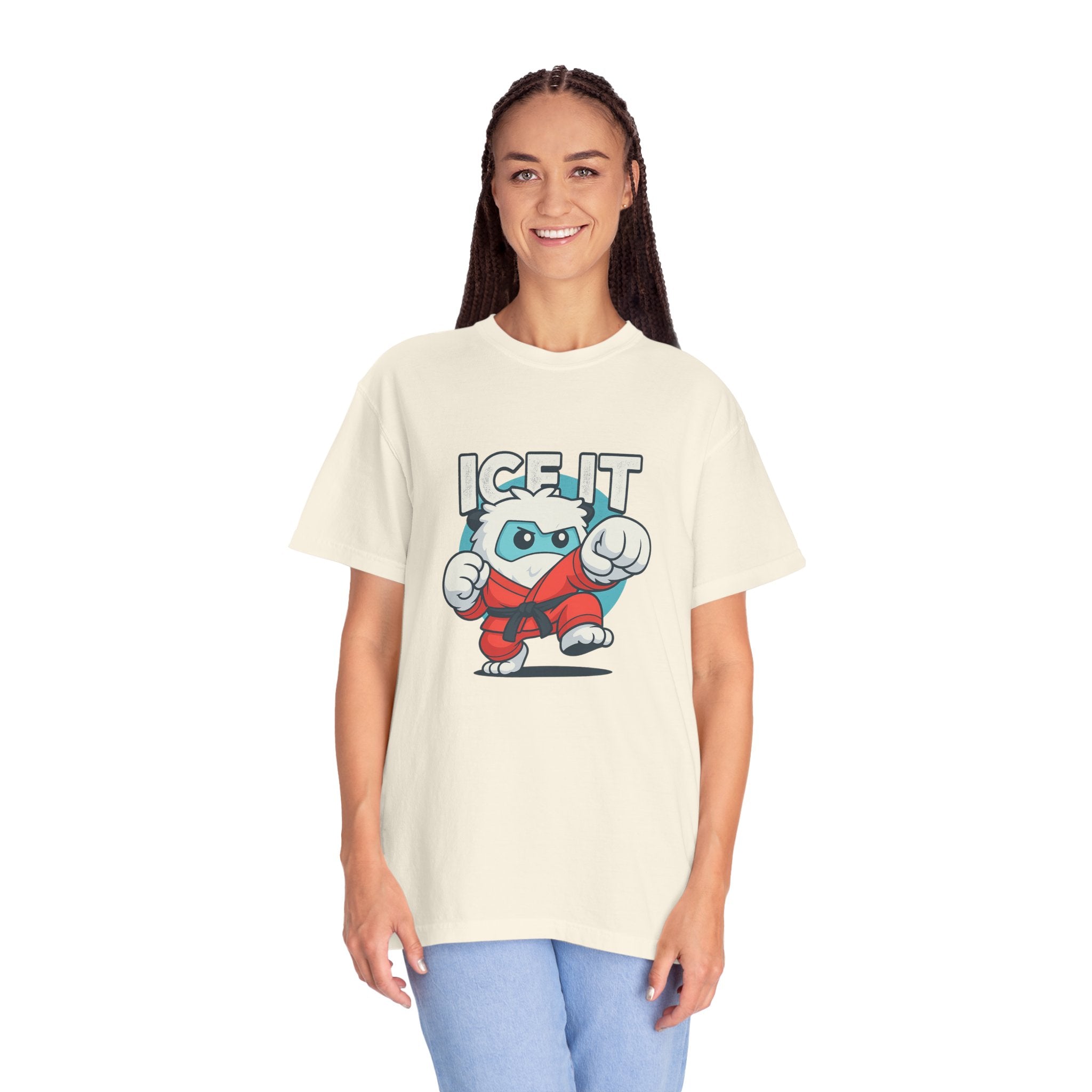 Martial Arts Yeti T-shirt Comfort Colors