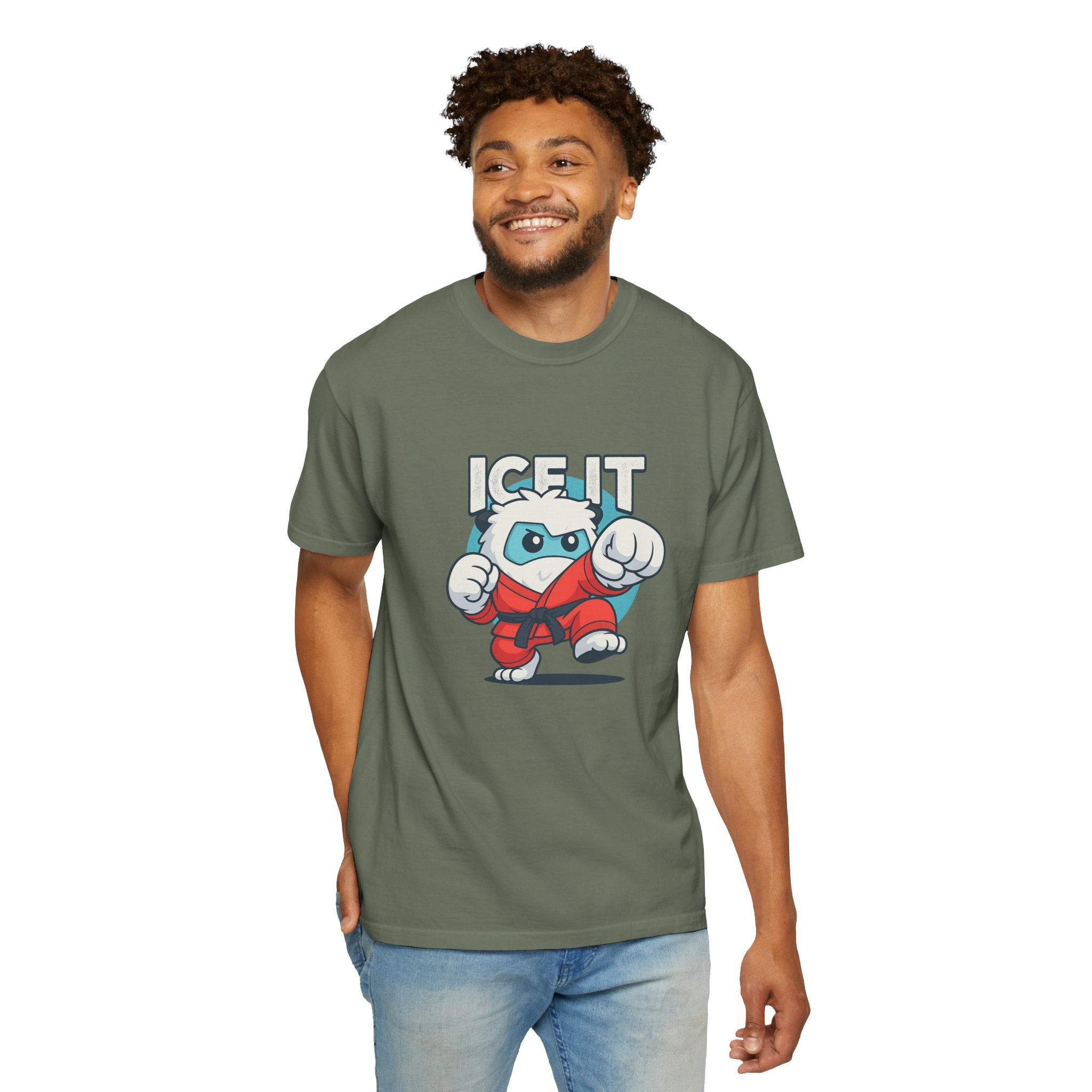 Martial Arts Yeti T-shirt Comfort Colors