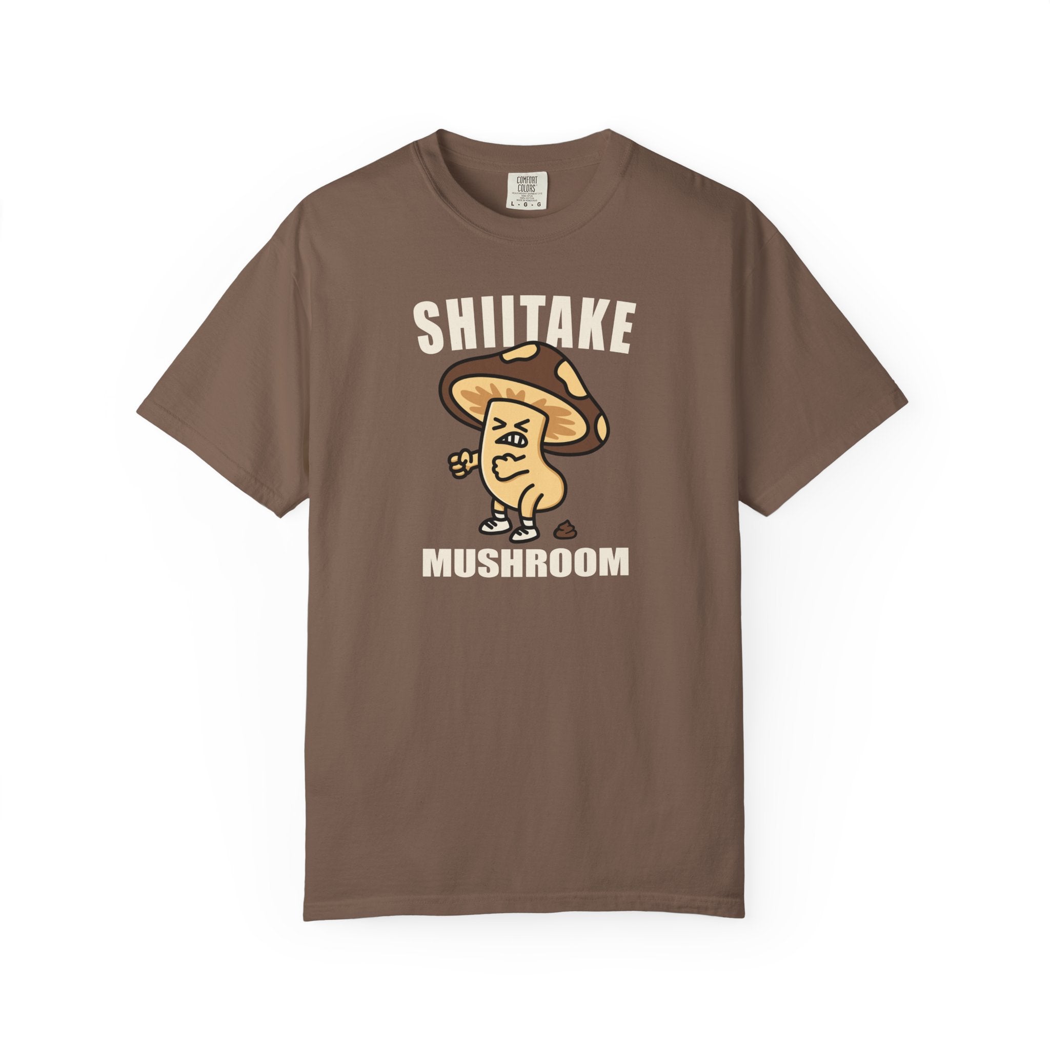 Shiitake Mushroom Cute Graphic T-Shirt